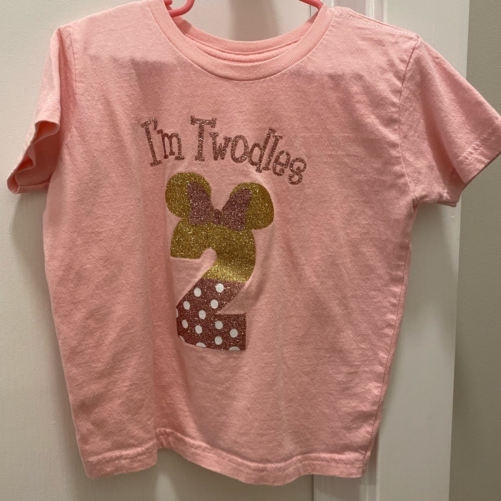 Minnie Mouse “Two” Shirt